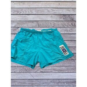VTG Sideout Men's Volleyball Shorts Large 90s Teal Blue Athleisure Sz XL USA
